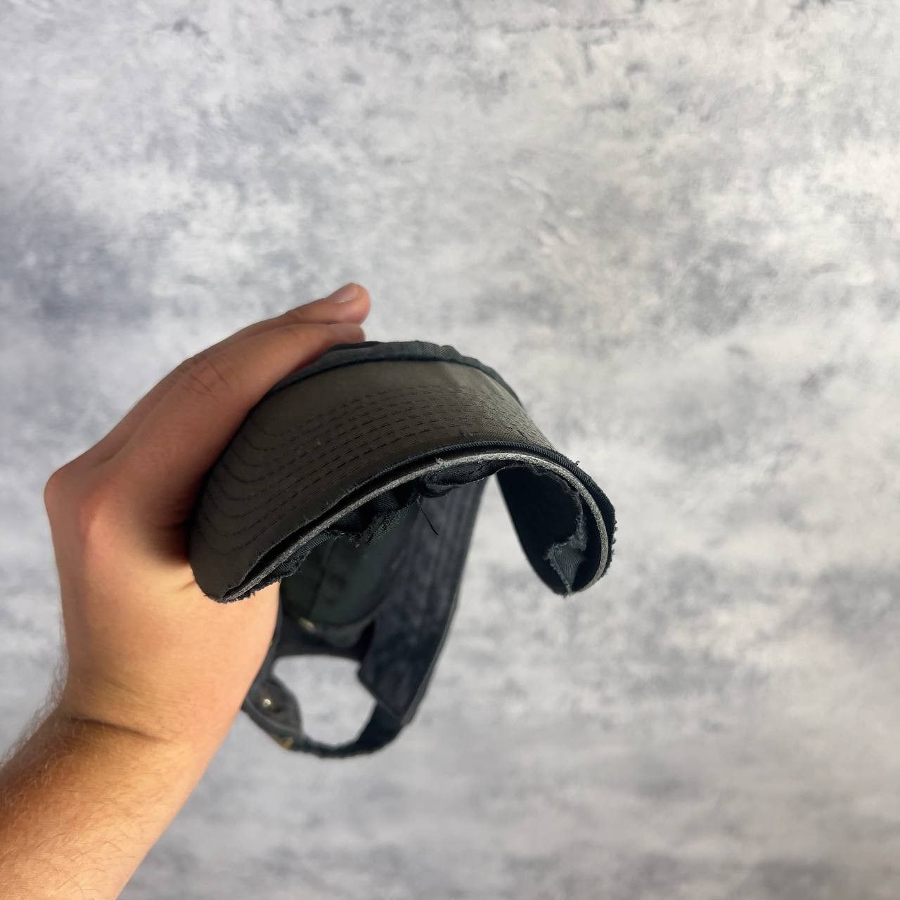 Nike Nike Distressed Cap Men's One Size Polyester Black Y2K Size ONE SIZE - 7 Thumbnail