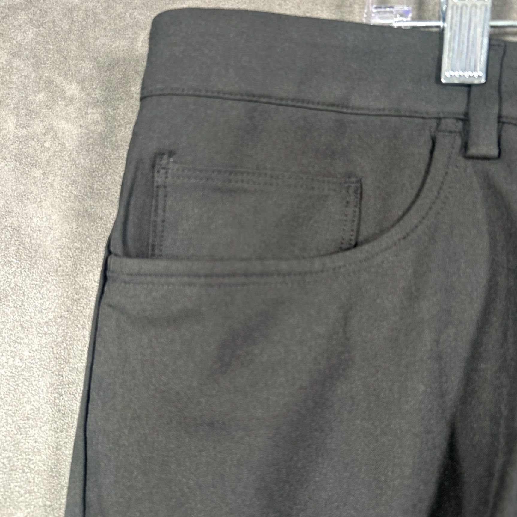 Vintage Greg Norman Mens Ultimate 5 Pocket Travel Pants Performance Chino Gray 40x30 Size US 40 / EU 56 - 7 Thumbnail