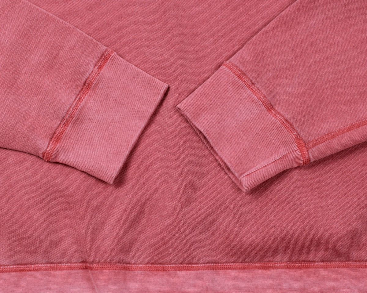 Polo Ralph Lauren × Ralph Lauren POLO Ralph Lauren Washed Red Garment Dyed Fleece Sweatshirt Size US XL / EU 56 / 4 - 14 Thumbnail
