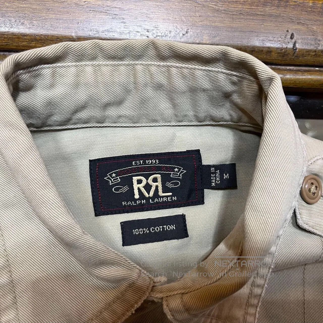 RRL Ralph Lauren RRL Military Shirt by Ralph Lauren. Size US M / EU 48-50 / 2 - 3 Thumbnail
