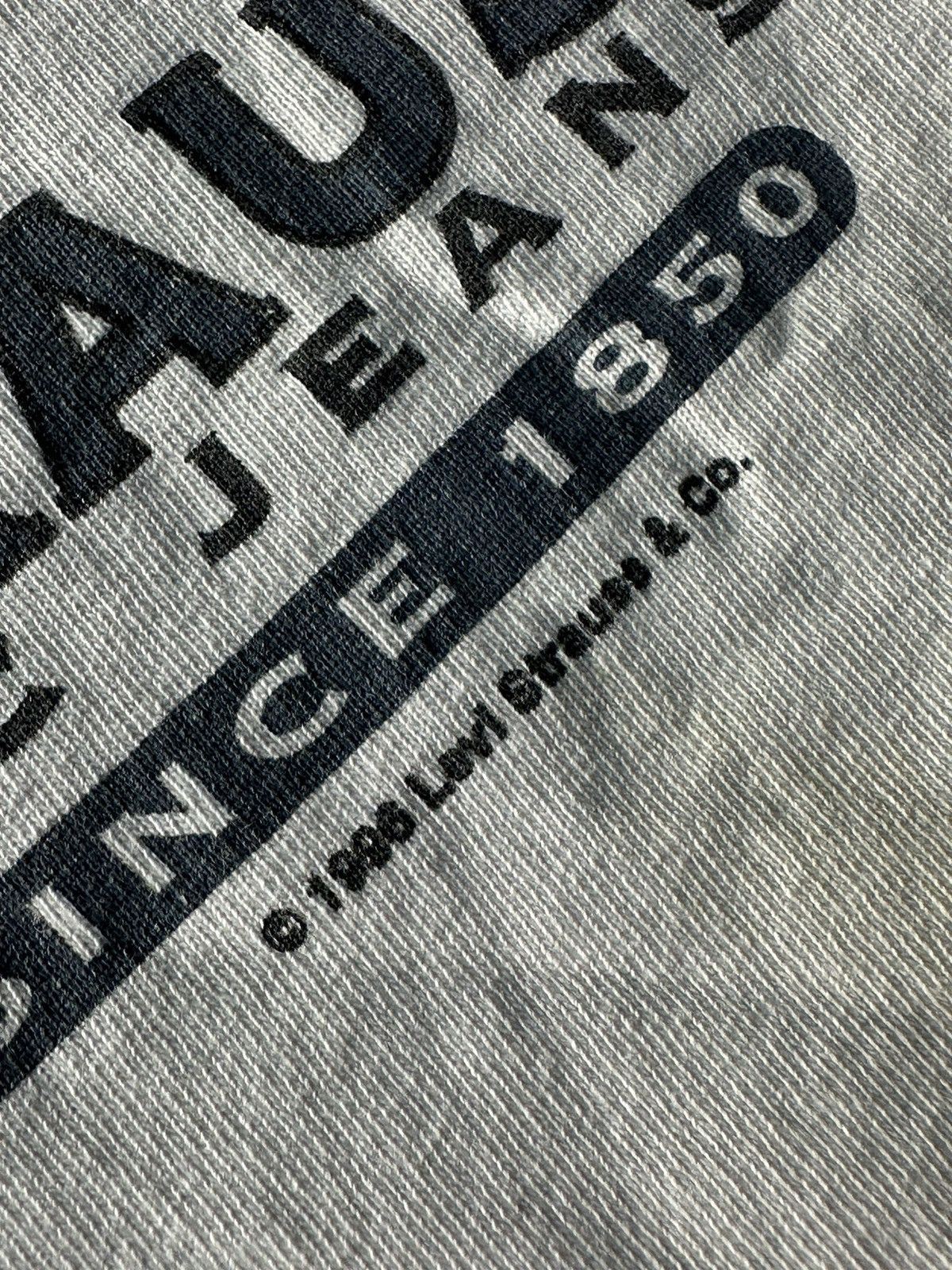 Levi's × Vintage 🚨VINTAGE LEVI’S 1996 CLASSIC JEANSWEAR TEE BIG LOGO 90s Size US L / EU 52-54 / 3 - 6 Thumbnail