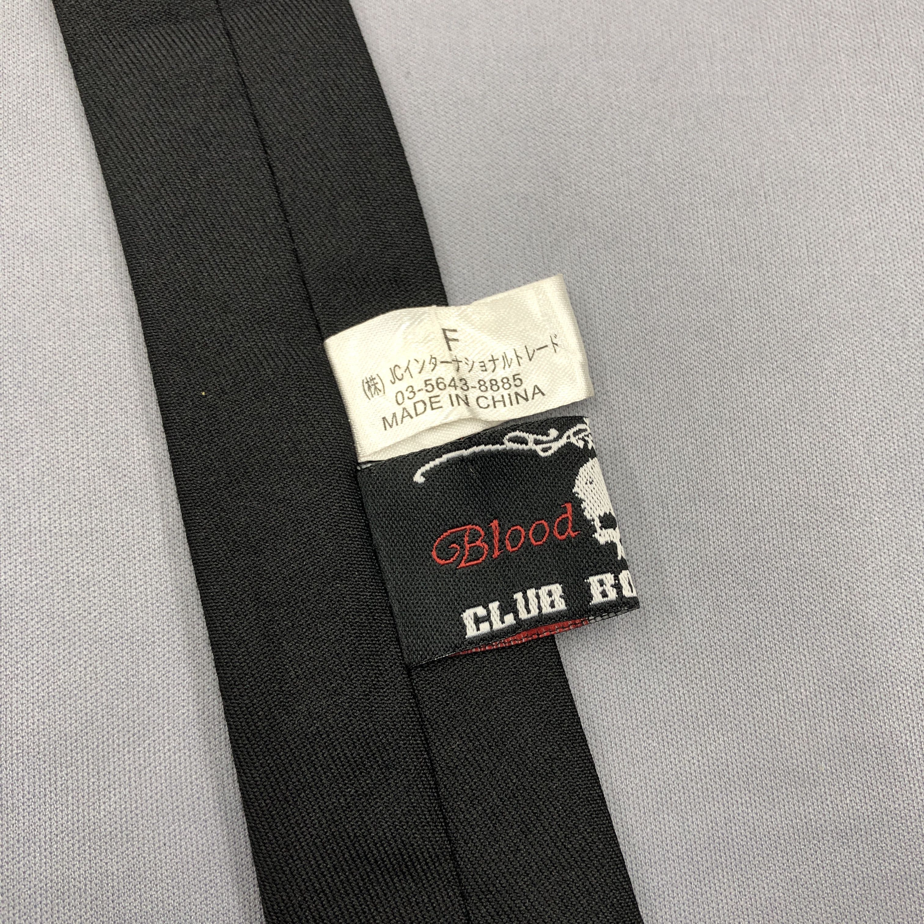 Seditionaries Blood Storm Club Body Line PINK Necktie Cravate Tie Size ONE SIZE - 9 Thumbnail