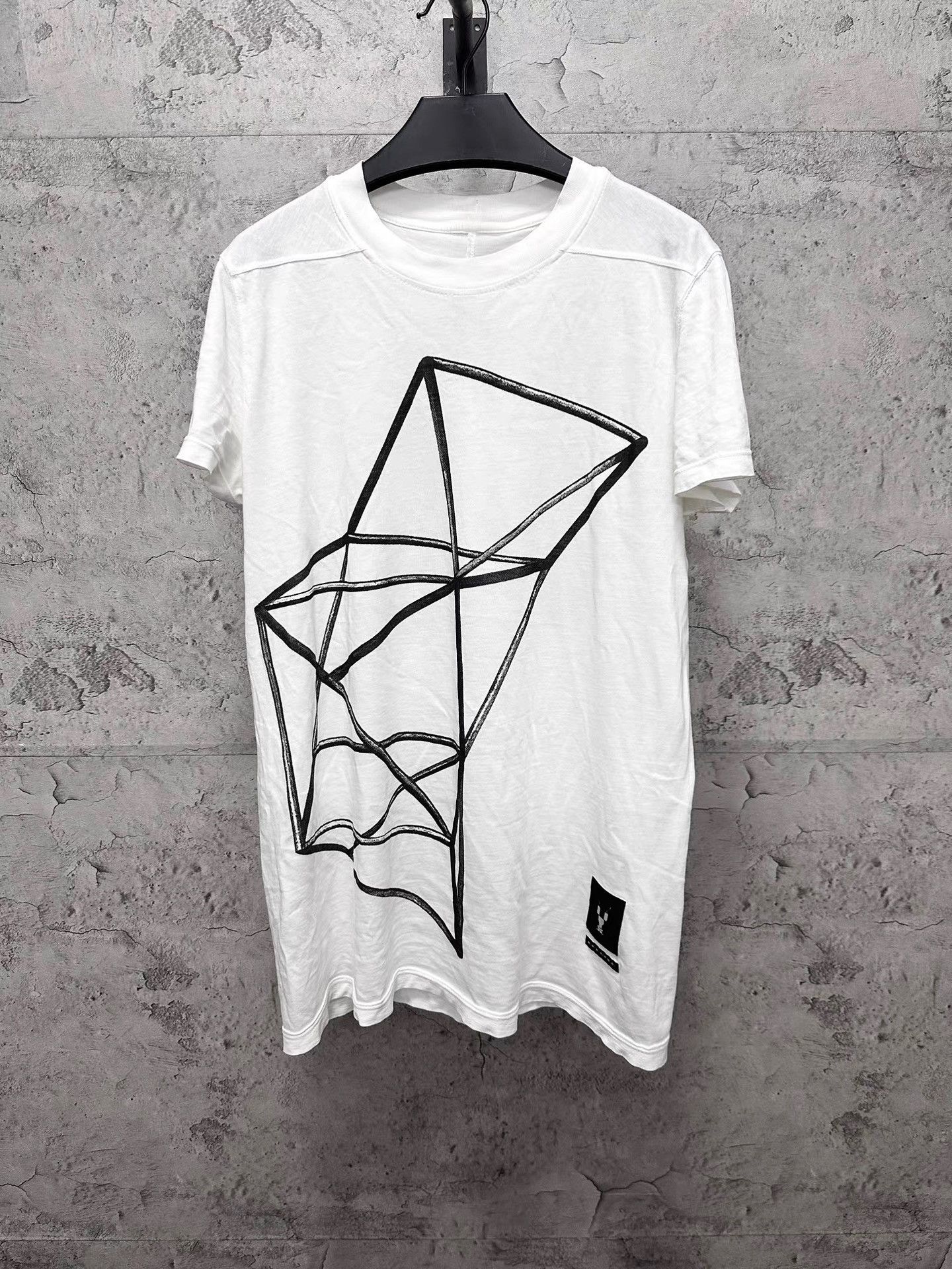 Rick Owens Rick Owens DRKSHDW Short Sleeve Tee K34 Size S / US 4 / IT 40 - 1 Thumbnail
