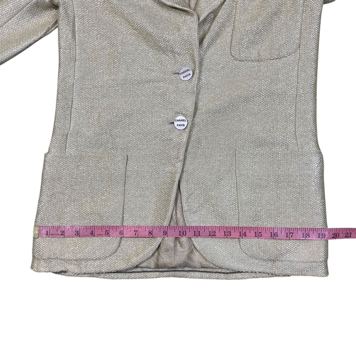 Chanel CHANEL Paris 2000 Made In Paris Tweed Coat Jacket Size XS / US 0-2 / IT 36-38 - 22 Thumbnail