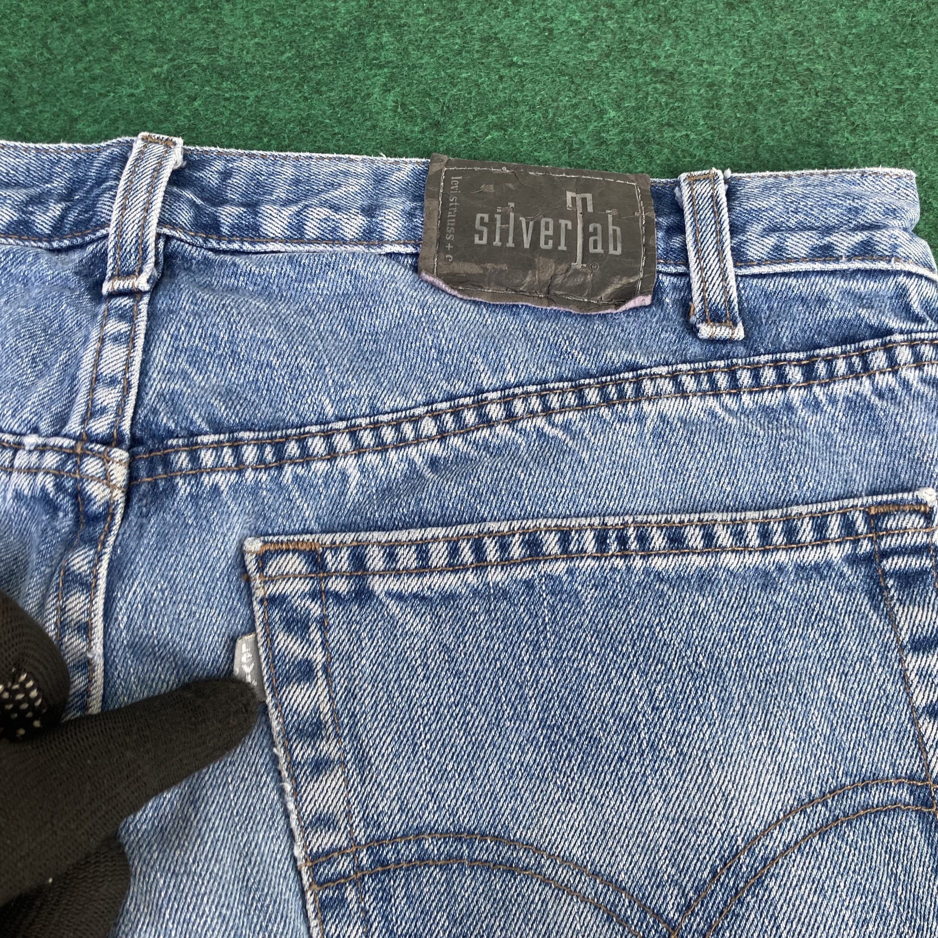 Levi's 36x36 Vtg Levis Silvertab Baggy 90s Jeans Size US 36 / EU 52 - 10 Thumbnail
