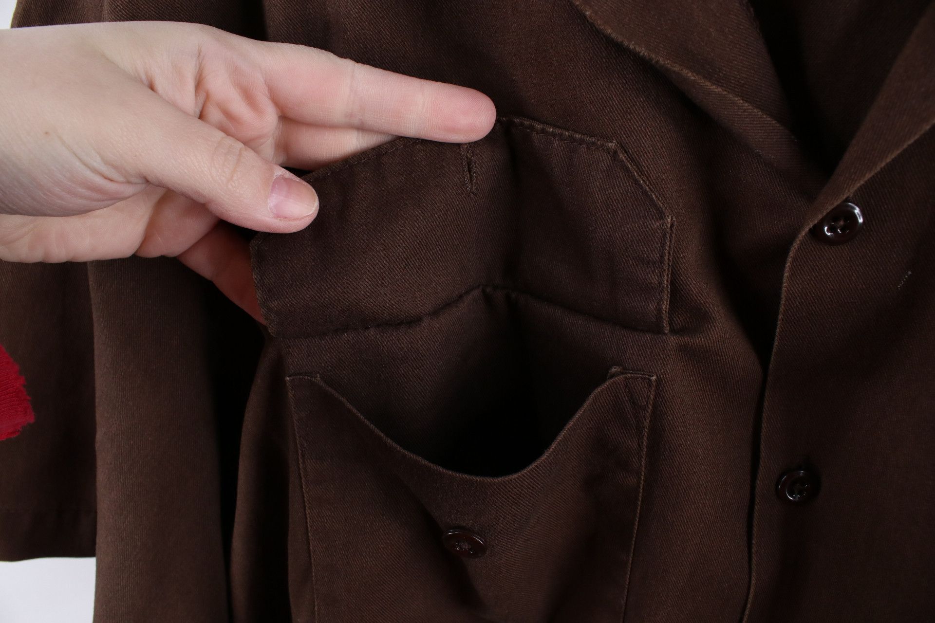 Dickies × Vintage Vintage Dickies Out Short Sleeve Work Mechanic Shirt Brown Size ONE SIZE - 8 Thumbnail