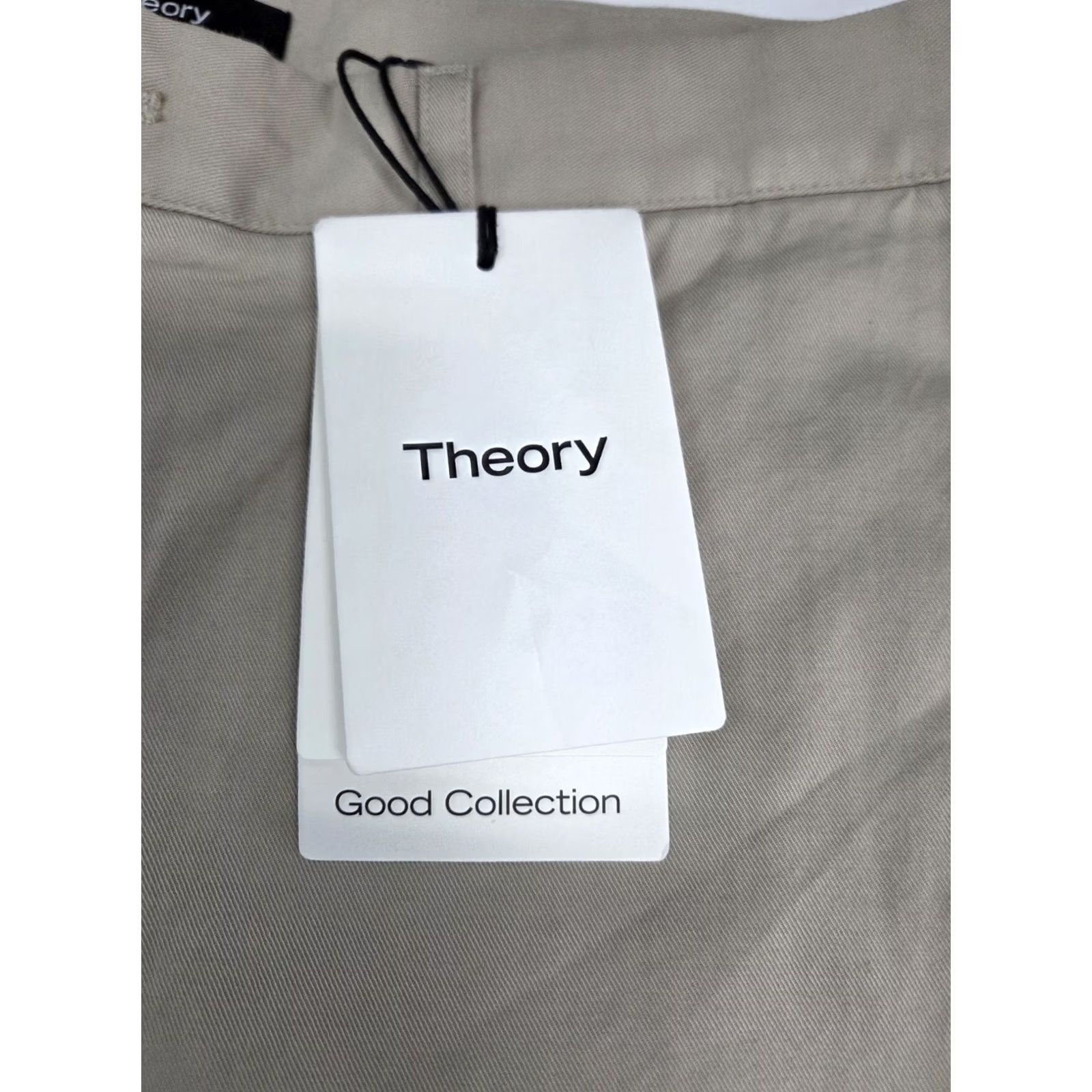 Theory Theory Mens Zaine SW ST Pants Size 31/32 Beige NWT C/SP #8807 Size US 31 - 7 Thumbnail