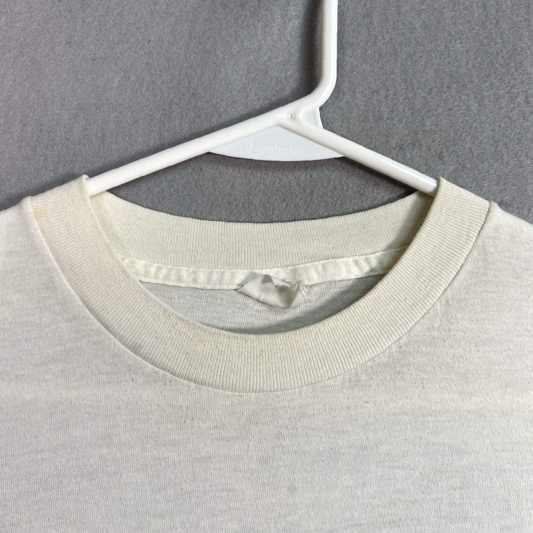 Vintage VINTAGE Van Son Printing Ink Shirt Mens Large White 1990s Graphic Tee Sportswear/Beach Mens L - 90s Merch Size US L / EU 52-54 / 3 - 5 Thumbnail