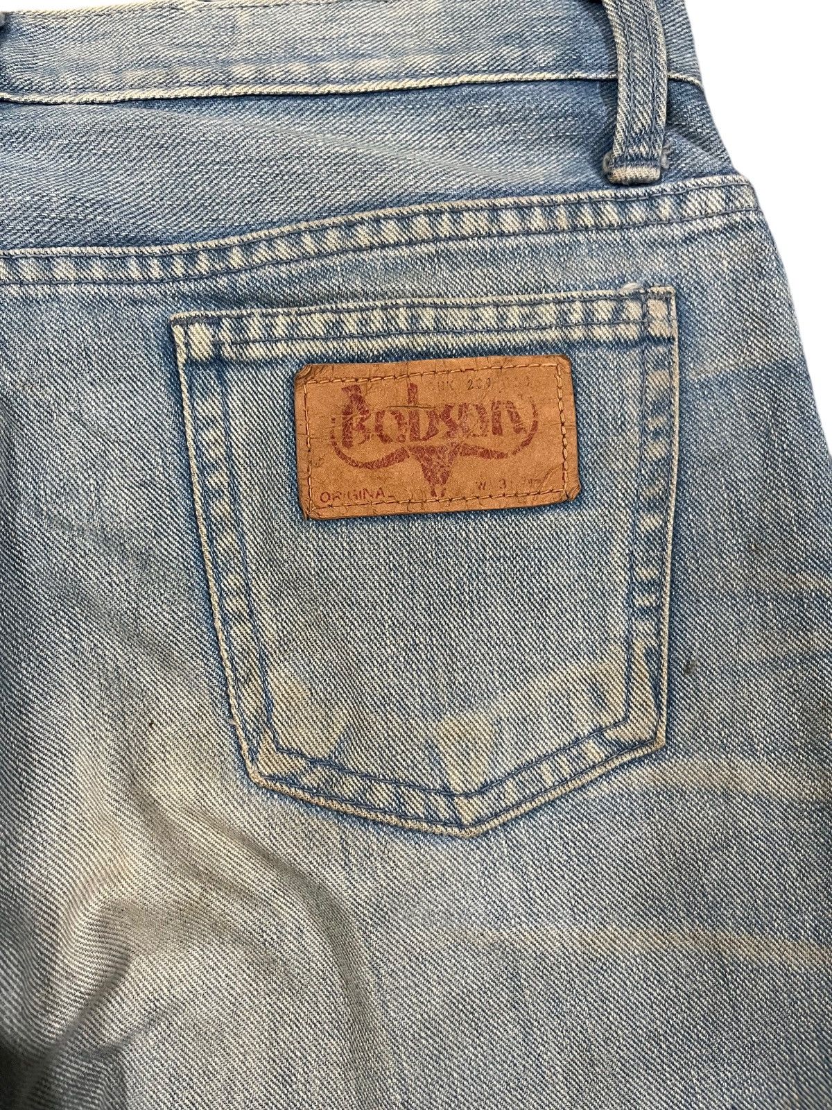 If Six Was Nine Vintage Bobson Flare Bell Bottom RetroFit Denim Size US 30 / EU 46 - 7 Thumbnail