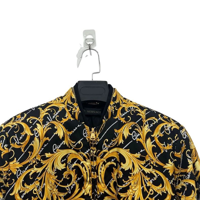 Versace Versace Rhinestone mulberry silk coat Size US M / EU 48-50 / 2 - 5 Thumbnail