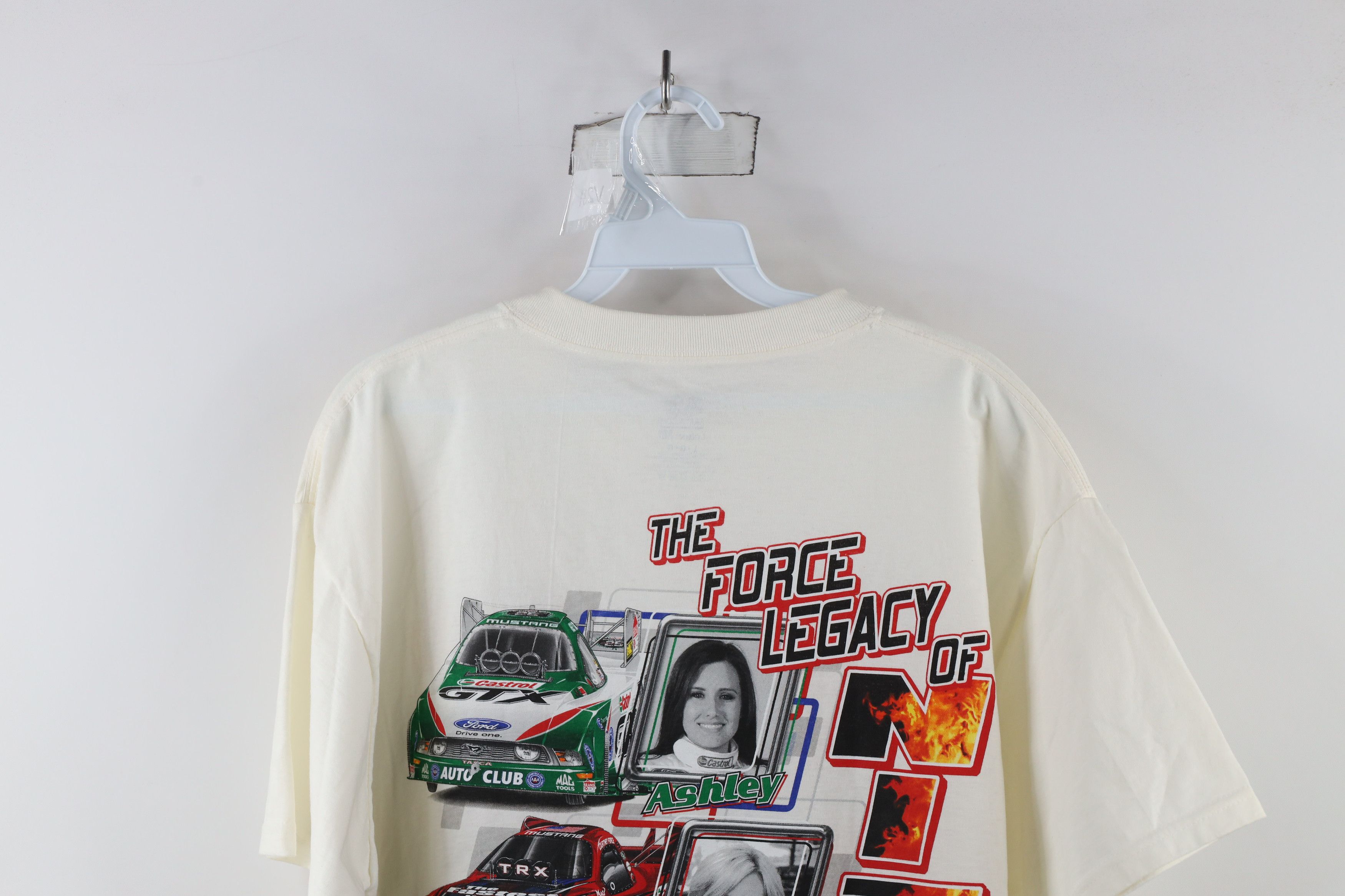 Vintage Vintage Y2K 2013 Force Racing Legacy Nitro Car T-Shirt White Size US L / EU 52-54 / 3 - 14 Thumbnail