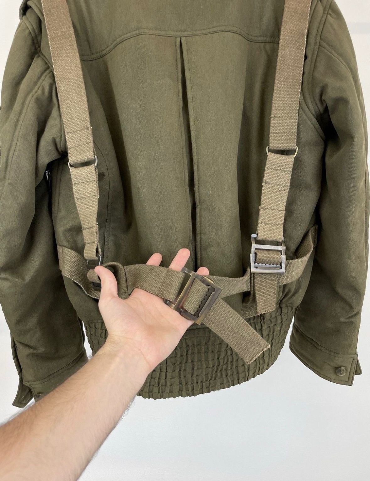 Dolce & Gabbana AW2003 Dolce & Gabbana bondage cargo bomber jacket archive Size US M / EU 48-50 / 2 - 10 Thumbnail