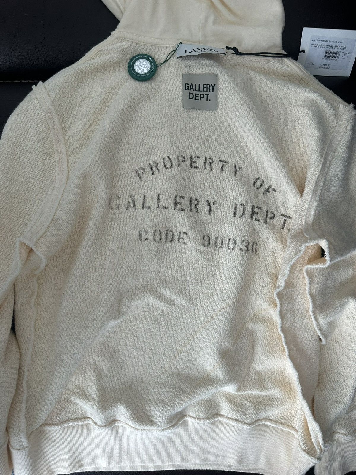 Gallery Dept. × Lanvin Gallery dept x lanvin hoodie Size US S / EU 44-46 / 1 - 2 Thumbnail