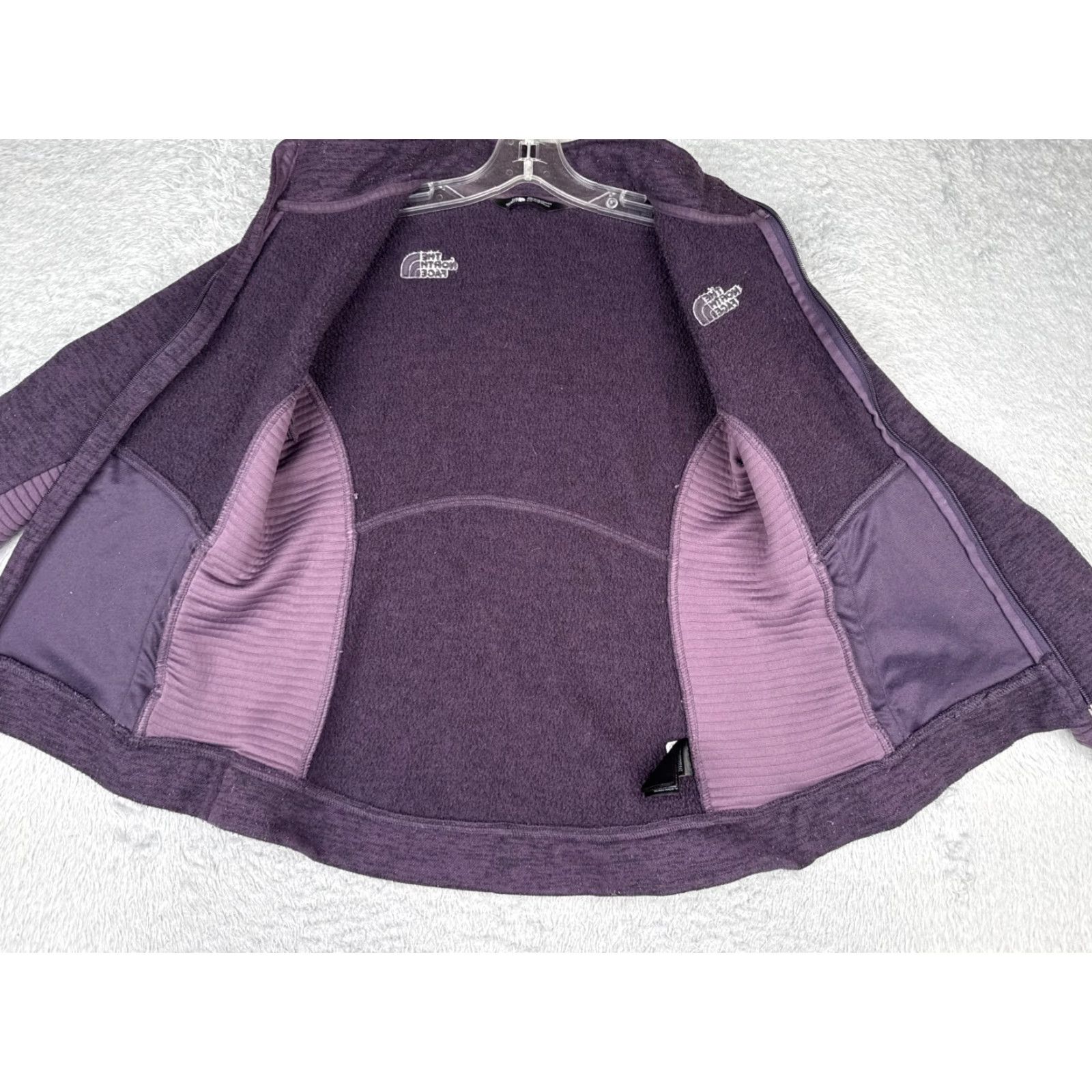The North Face The North Face Jacket Women S Purple Full Zip Polyester The North Face Jacket Women S Purple Full Zip Polyester Size S / US 4 / IT 40 - 2 Thumbnail