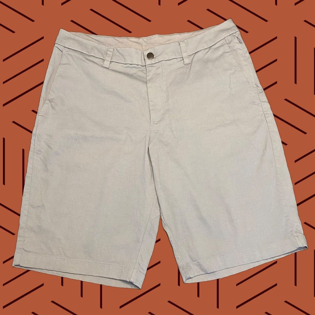 Lululemon Lululemon Commission Shorts Mens 34 Light Blue Relaxed Chino 11" Khakis 7AKAS Size US 34 / EU 50 - 1 Thumbnail