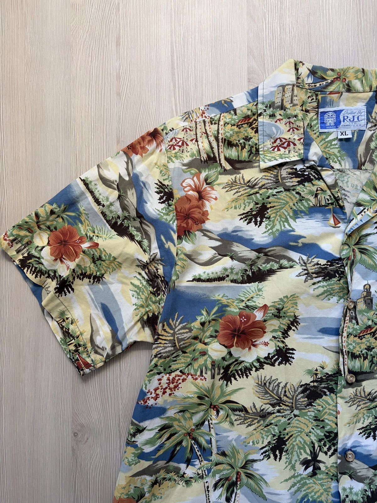 Cockpit USA RJC Hawaiian Summer Shirt USA Size US XL / EU 56 / 4 - 4 Thumbnail