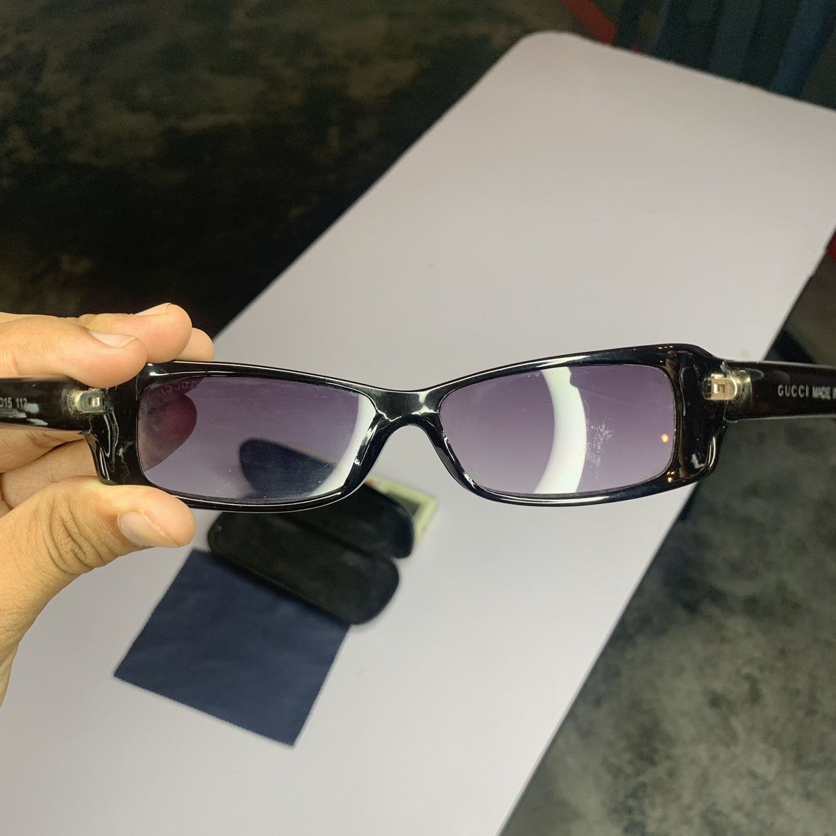 Gucci Vintage Gucci Sunglasses Size ONE SIZE - 13 Thumbnail
