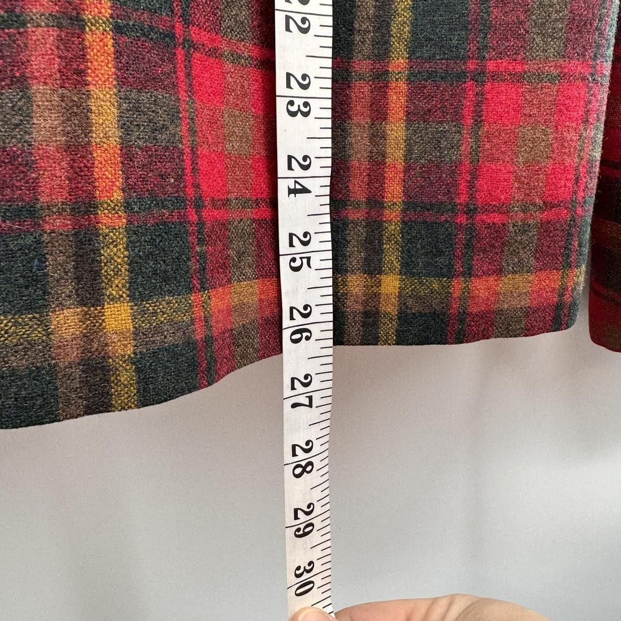 The Unbranded Brand Vintage Merrill Woolens Women’s Plaid Wool Jacket Rare Size L / US 10 / IT 46 - 6 Thumbnail