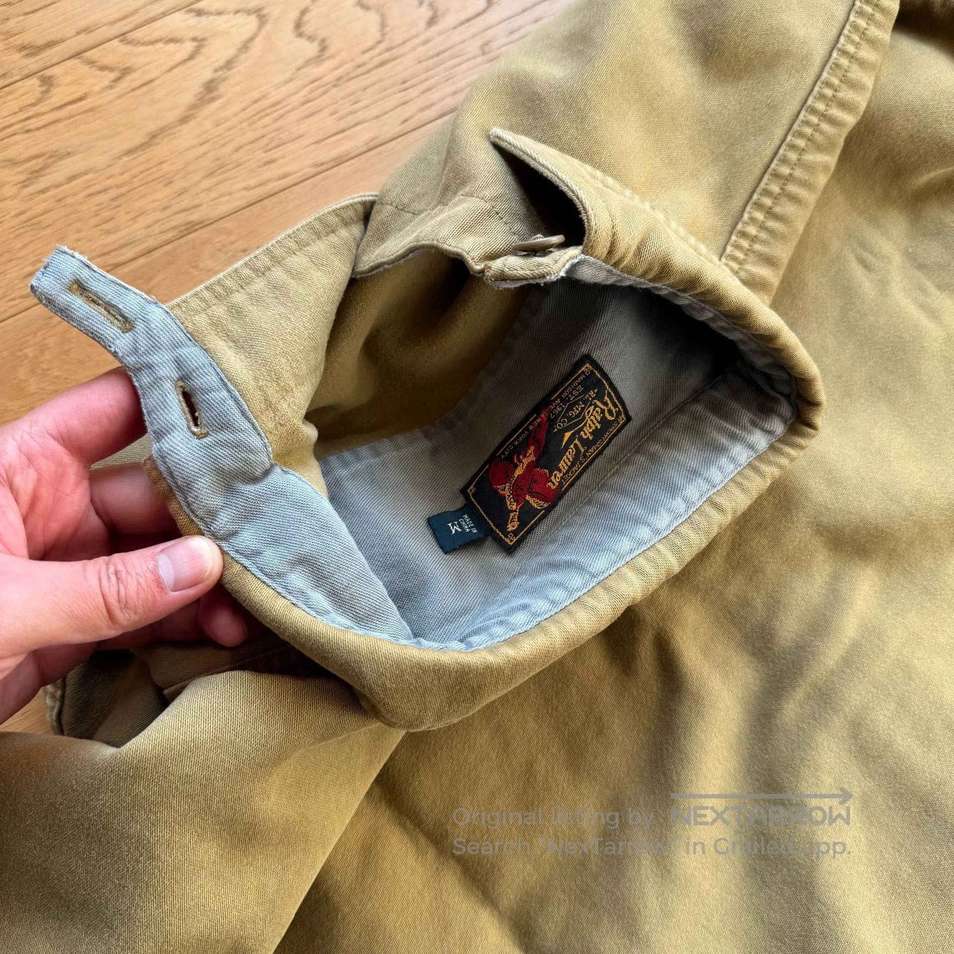RLX Ralph Lauren Vintage Outdoor Moleskin Shirt Jacket. Size US M / EU 48-50 / 2 - 7 Thumbnail