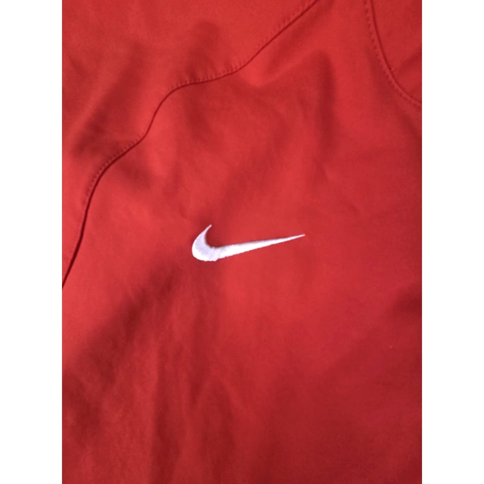 Nike Nike Pullover Jersey Beach Windbreaker Red L Men Size Large Size US L / EU 52-54 / 3 - 3 Thumbnail
