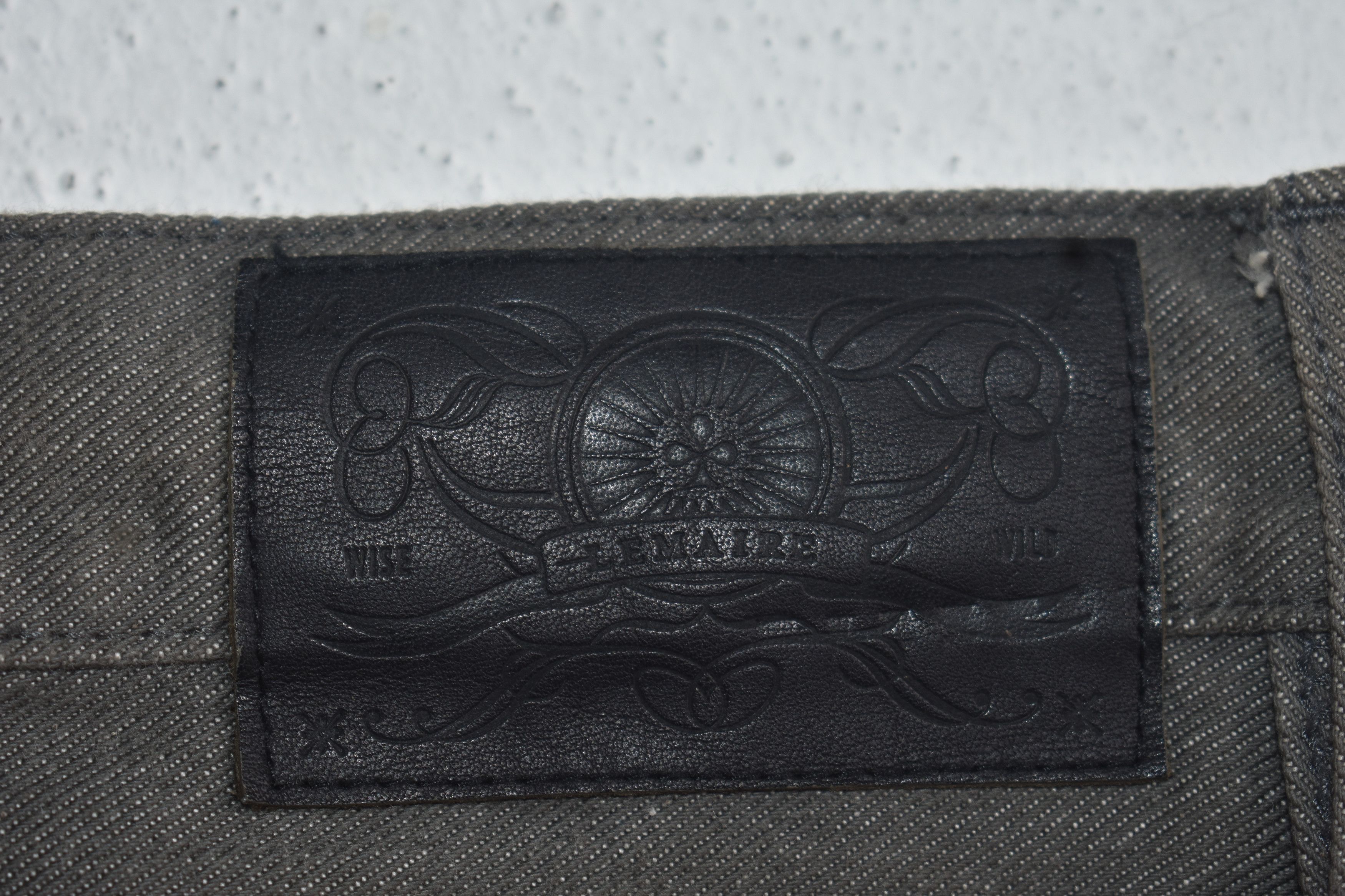 Christophe Lemaire × Lemaire Lemaire Smile Pocket Gray Jeans Pants W31 Size US 31 - 8 Thumbnail