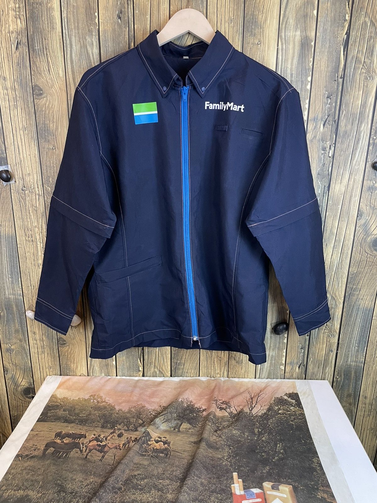 Japanese Brand × Vintage VINTAGE FAMILY MART UNIFORM JAPANESE STORE 2 IN 1 Size US M / EU 48-50 / 2 - 1 Thumbnail