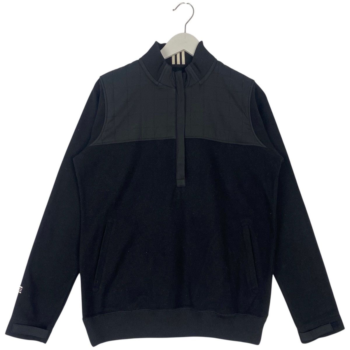 Vintage 90s Aiddas Half Zipper Sweatshirt Logo Embroidery