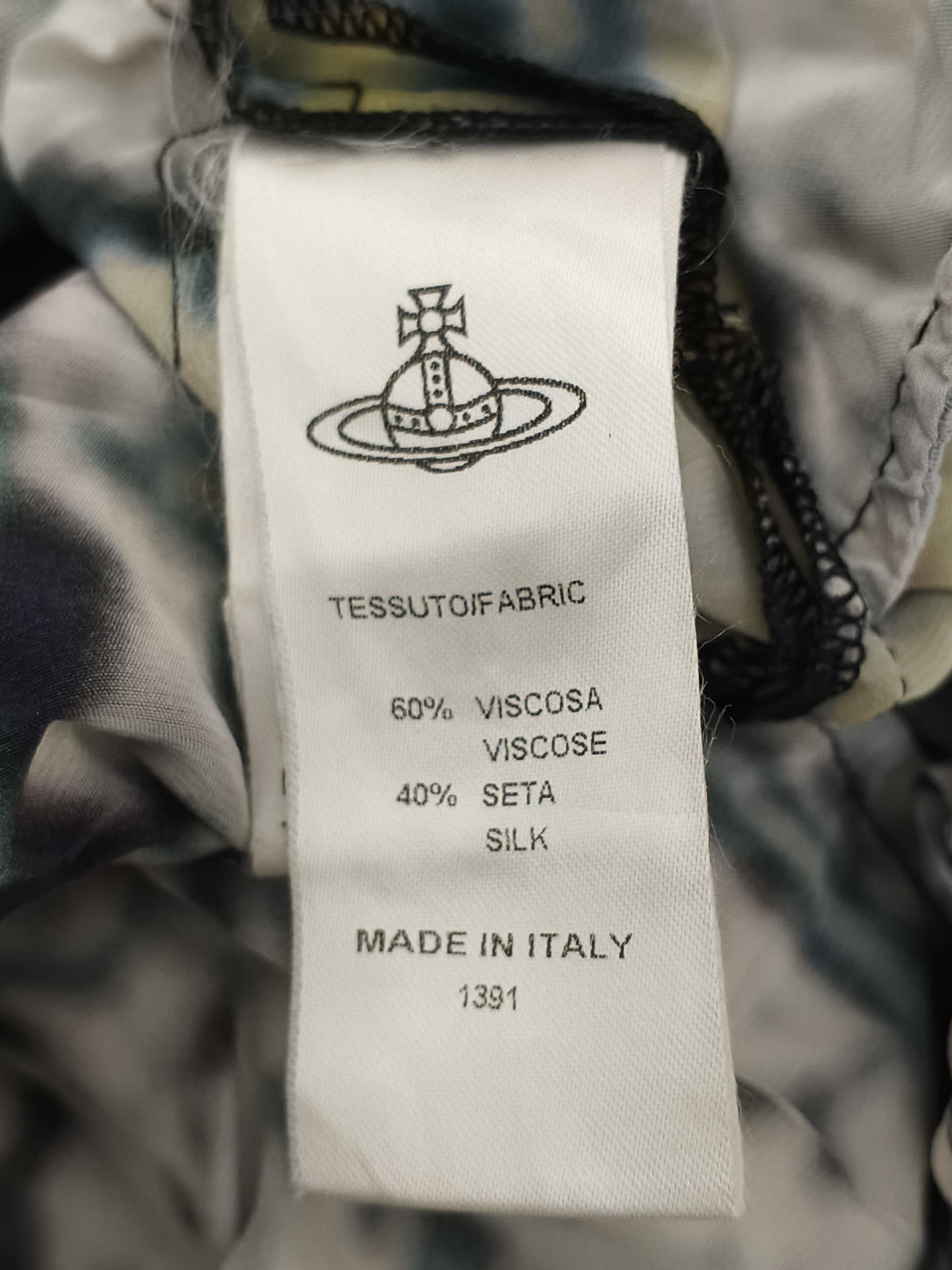 Vivienne Westwood Vivienne Westwood Silk Pants abstract Printing Size 26" / US 2 / IT 38 - 6 Thumbnail