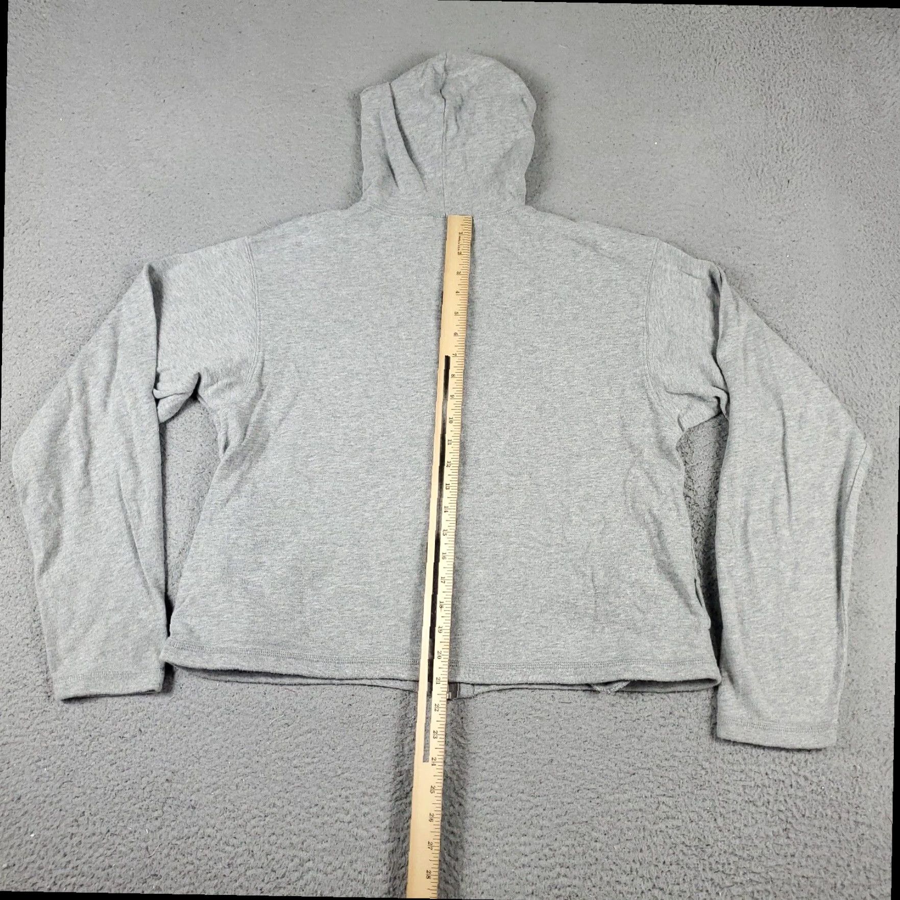Champion Champion Womens XL Extra Large Gray Crop Top Hoodie Sweatshirt Size XL / US 12-14 / IT 48-50 - 6 Thumbnail