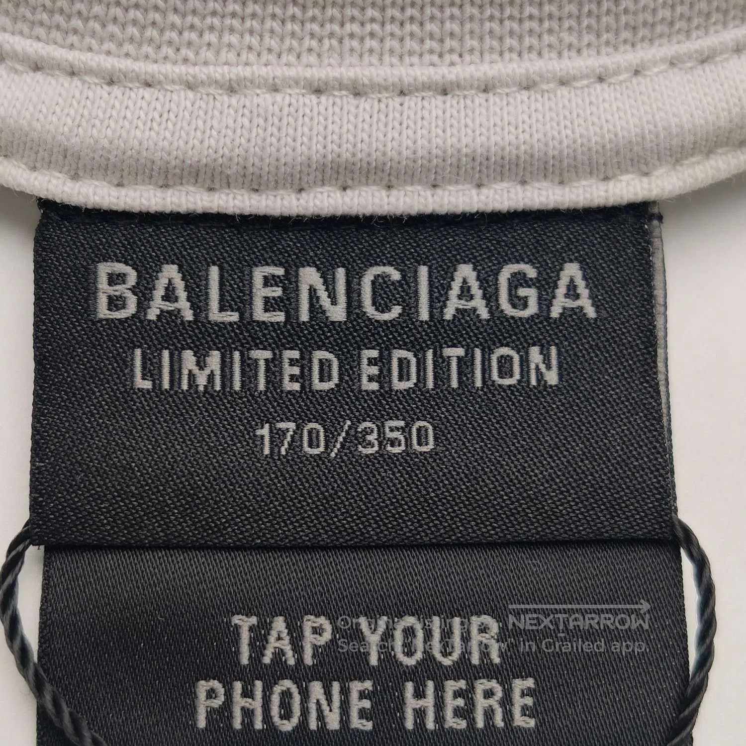Balenciaga Need For Speed Graphic Cotton Crewneck T-Shirt. Size US S / EU 44-46 / 1 - 3 Thumbnail