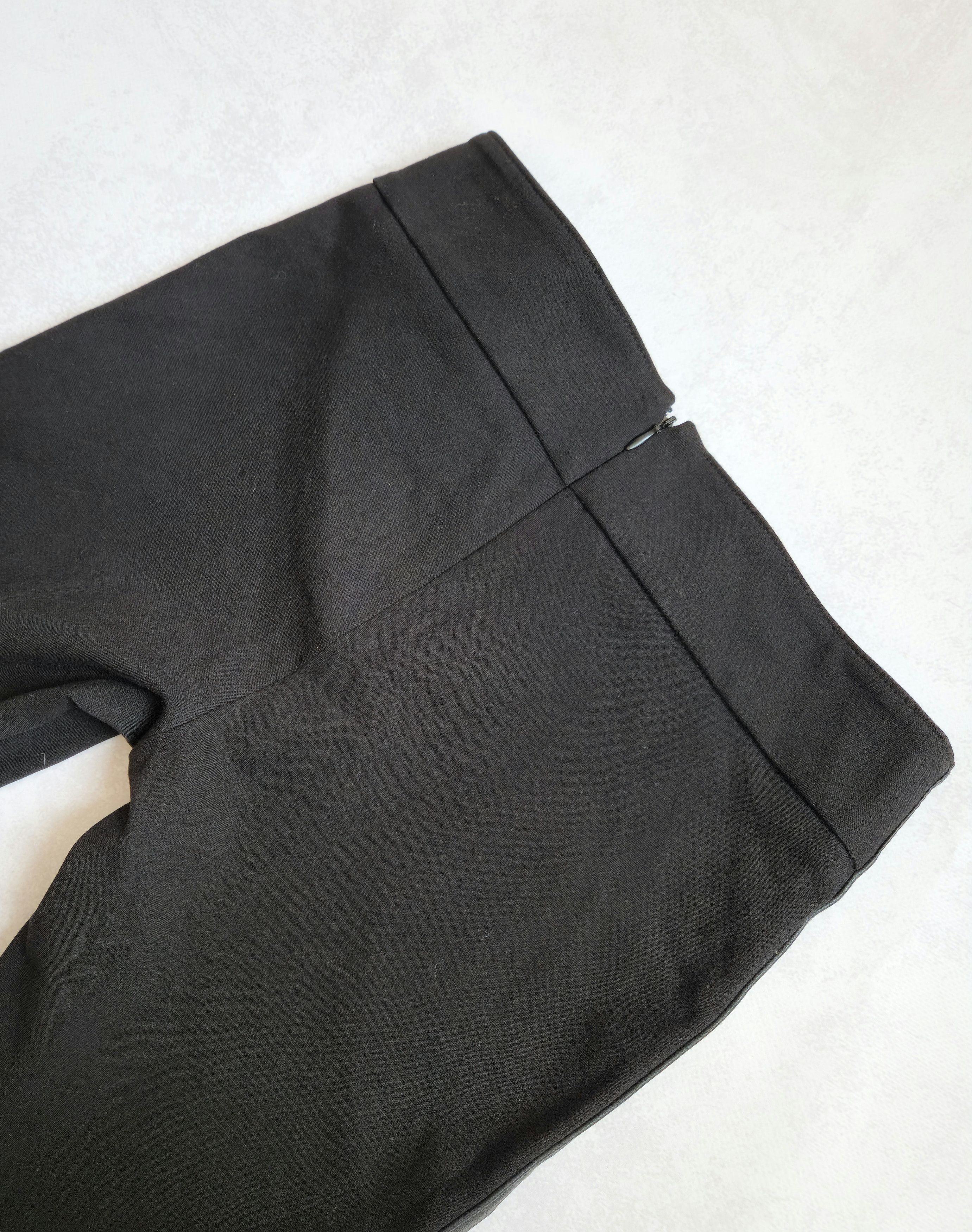 Versace Versace jenas leather inserts leggings pants Size 32" / US 10 / IT 46 - 5 Thumbnail
