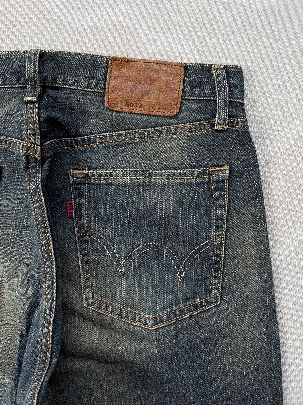 Edwin × Japanese Brand Edwin 503Z Jeans (LG132) Size US 32 / EU 48 - 9 Thumbnail