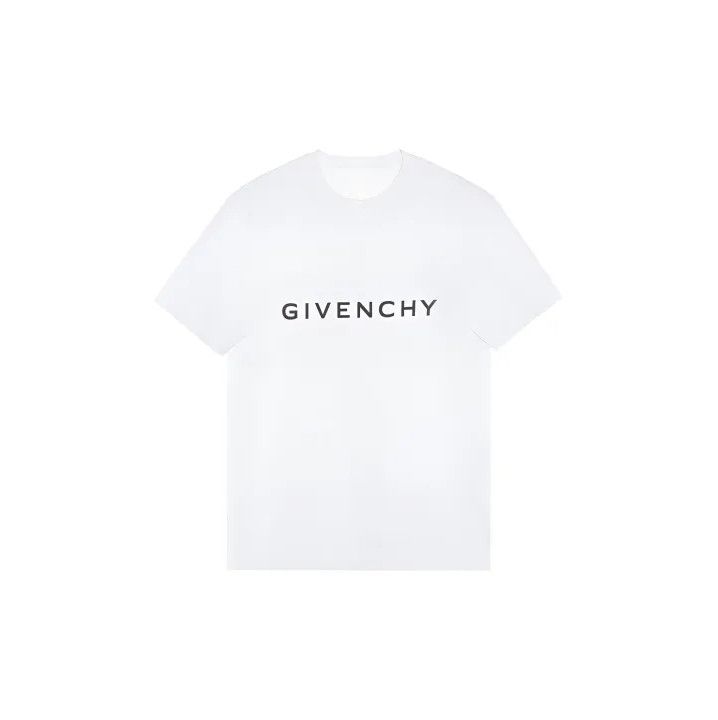 Givenchy Givenchy FW22 Logo Print Short Sleeve T-Shirt Size US XXL / EU 58 / 5 - 1 Thumbnail