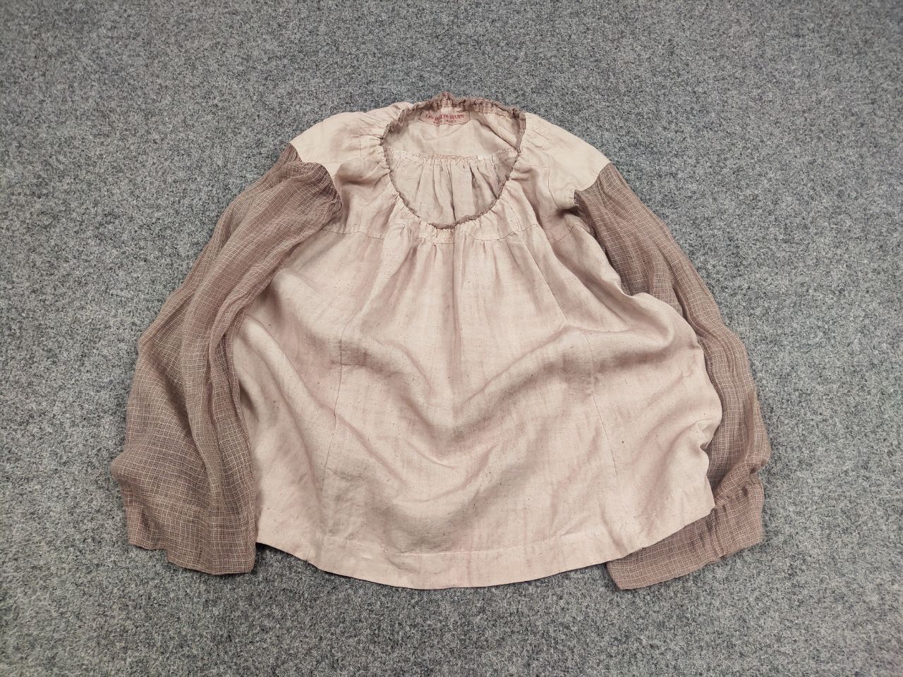 Other Les Habits Neufs France Design Cotton Baggy Blouse Size M / US 6-8 / IT 42-44 - 2 Thumbnail
