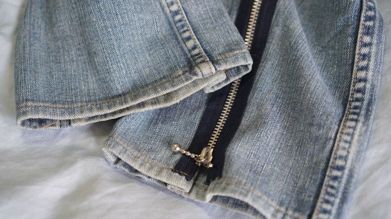 Number (N)ine Number (N)ine Asymmetrical multi-zipper jeans 2503-Nextarro Size US 30 / EU 46 - 4 Thumbnail