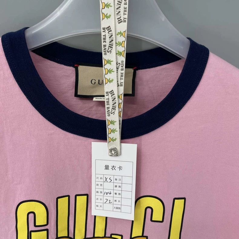 Gucci Gucci Pink cat short sleeves 2502-Nextarrow Size US XS / EU 42 / 0 - 5 Thumbnail