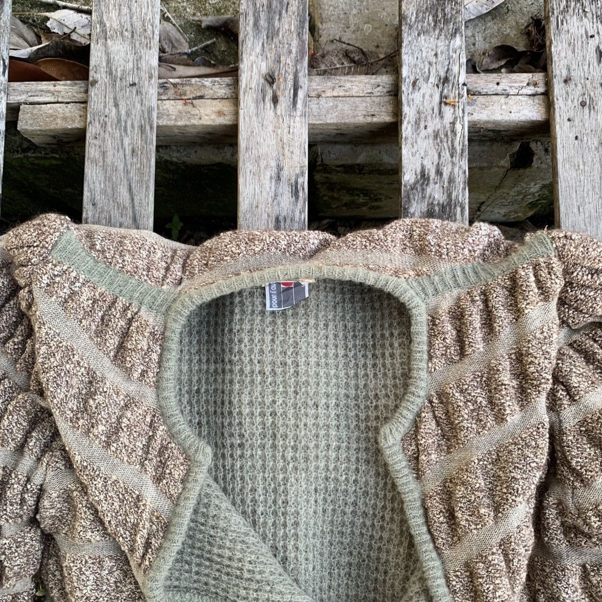 Vintage VINTAGE POUR L’AUTRE PARIS WOOL CARDIGAN Size M / US 6-8 / IT 42-44 - 8 Thumbnail