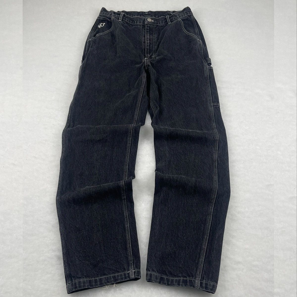 Other Sexhippies black carpenter jeans mens 30x31 Size US 30 / EU 46 - 3 Thumbnail