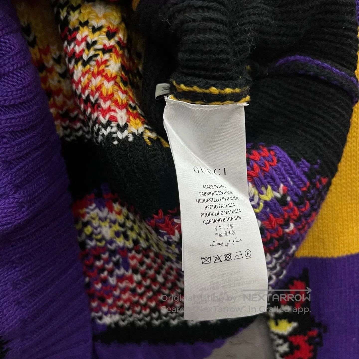 Gucci Guicci Tiger Head Knit Sweater| Size US M / EU 48-50 / 2 - 4 Thumbnail
