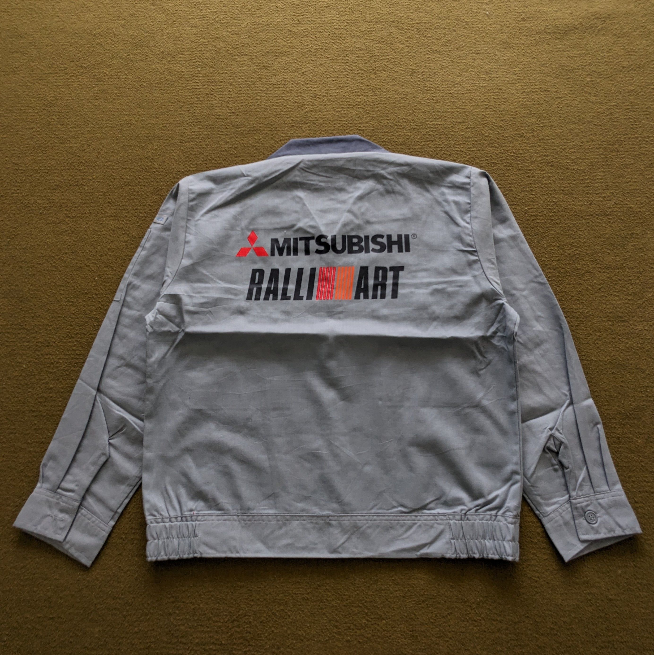 Vintage Vintage MITSUBISHI RALLI ART Racing Custom Worker Jacket Size US M / EU 48-50 / 2 - 3 Thumbnail