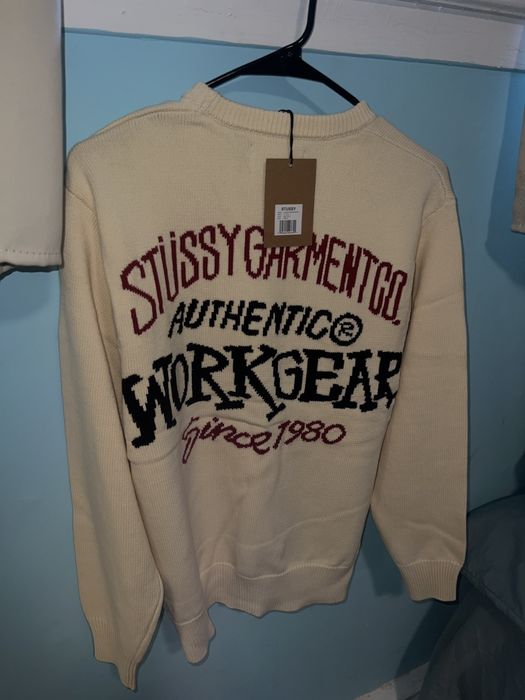 Stussy Stussy AUTHENTIC WORKGEAR SWEATER | Grailed