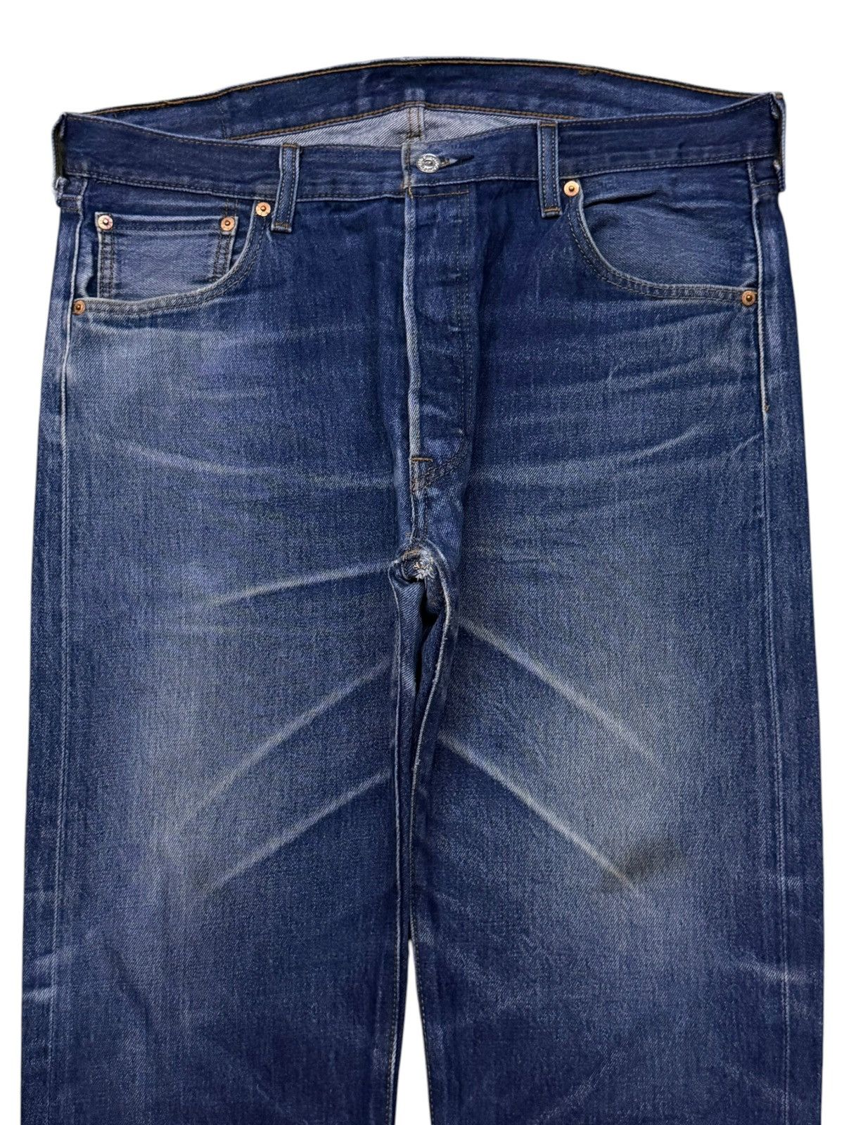 Levi's Vintage Levi’s 501 Denim Jeans | Regular Straight Fit | W37 Size US 37 - 4 Thumbnail