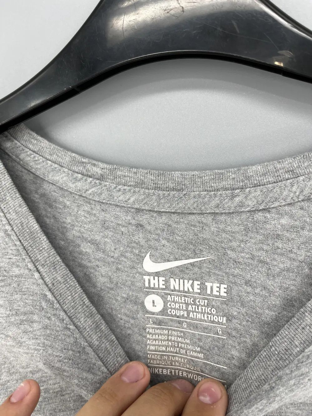 Nike Vintage 90s Nike F.C. Swoosh Logo Tee Travis Scott Style Size US L / EU 52-54 / 3 - 8 Thumbnail