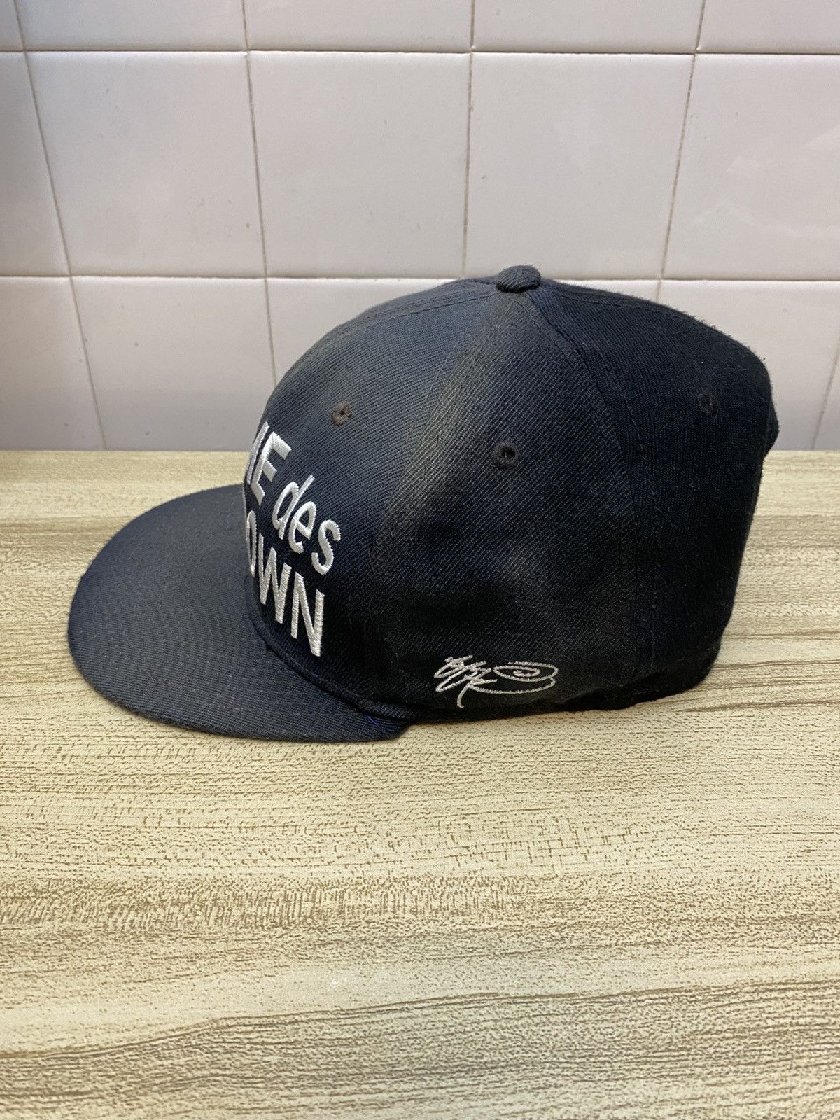 Comme Des Fuck Down Distressed faded comme des fuckdown cap Size ONE SIZE - 2 Thumbnail