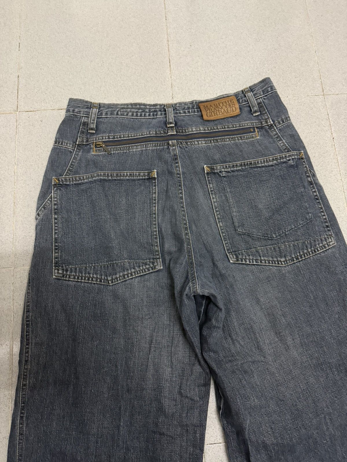 Marithe + Francois Girbaud Vintage Marithe Francois Girbaud Baggy Denim Jeans Size US 32 / EU 48 - 3 Thumbnail
