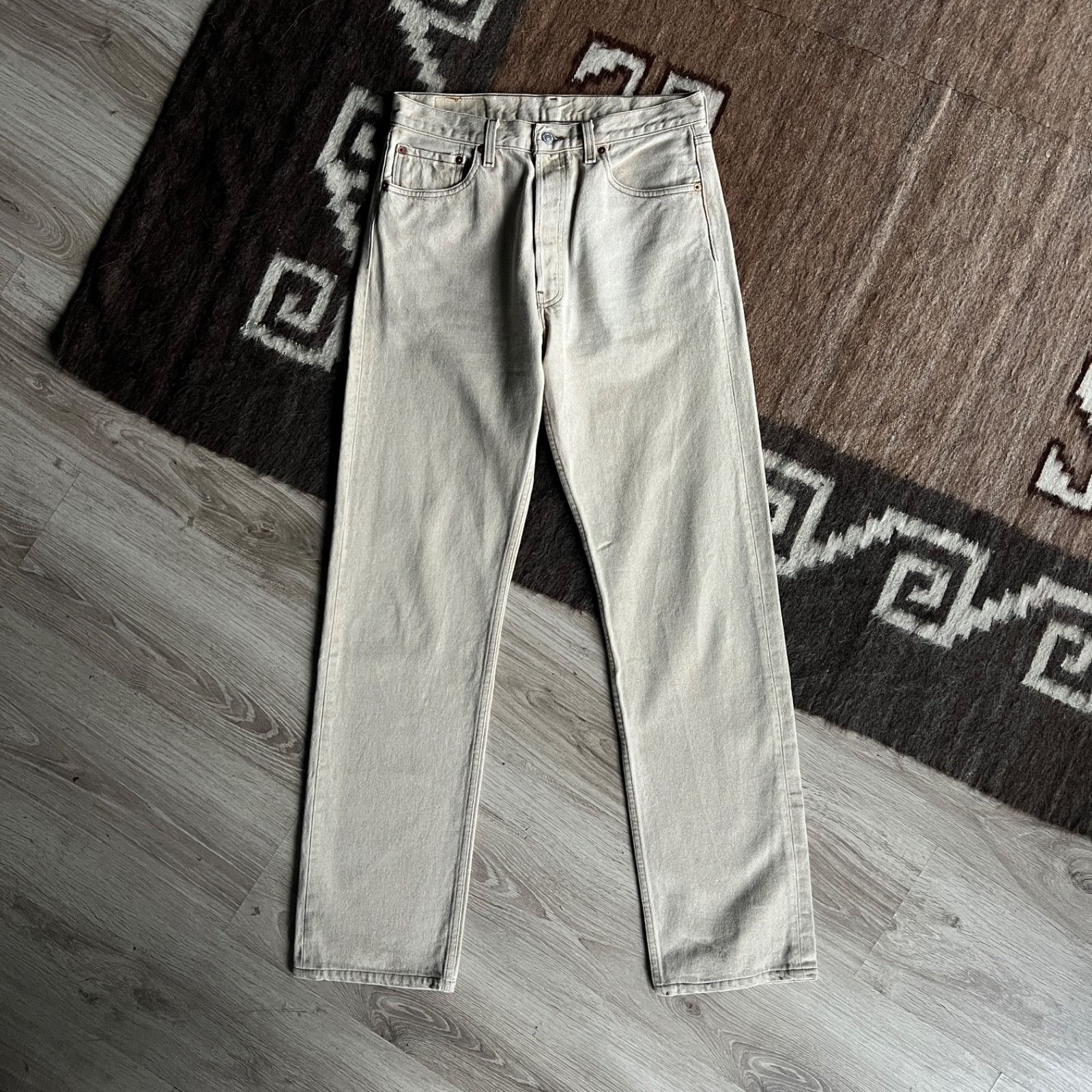 Levi's Levi’s 501 USA Made Vintage Denim Jeans 9804AC Size US 33 - 4 Thumbnail