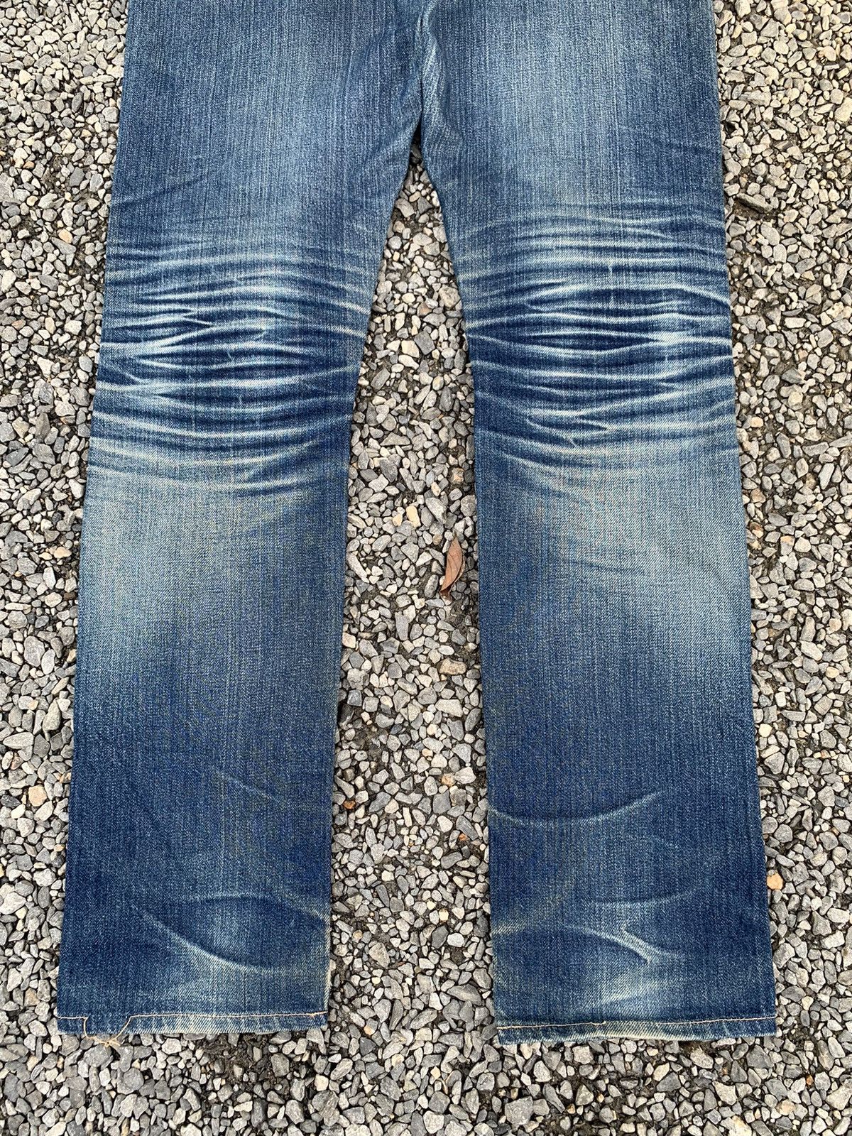 Kapital VINTAGE JOHNBULL SELVEDGE RUSTY JAPANESE DISTRESSED DENIM Size US 31 - 9 Thumbnail