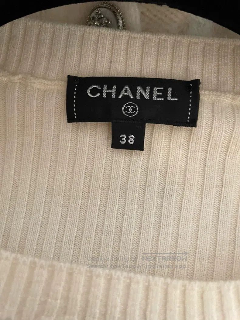 Chanel Chanel Ski series letter blue striped knitted pullover Size XS / US 0-2 / IT 36-38 - 7 Thumbnail