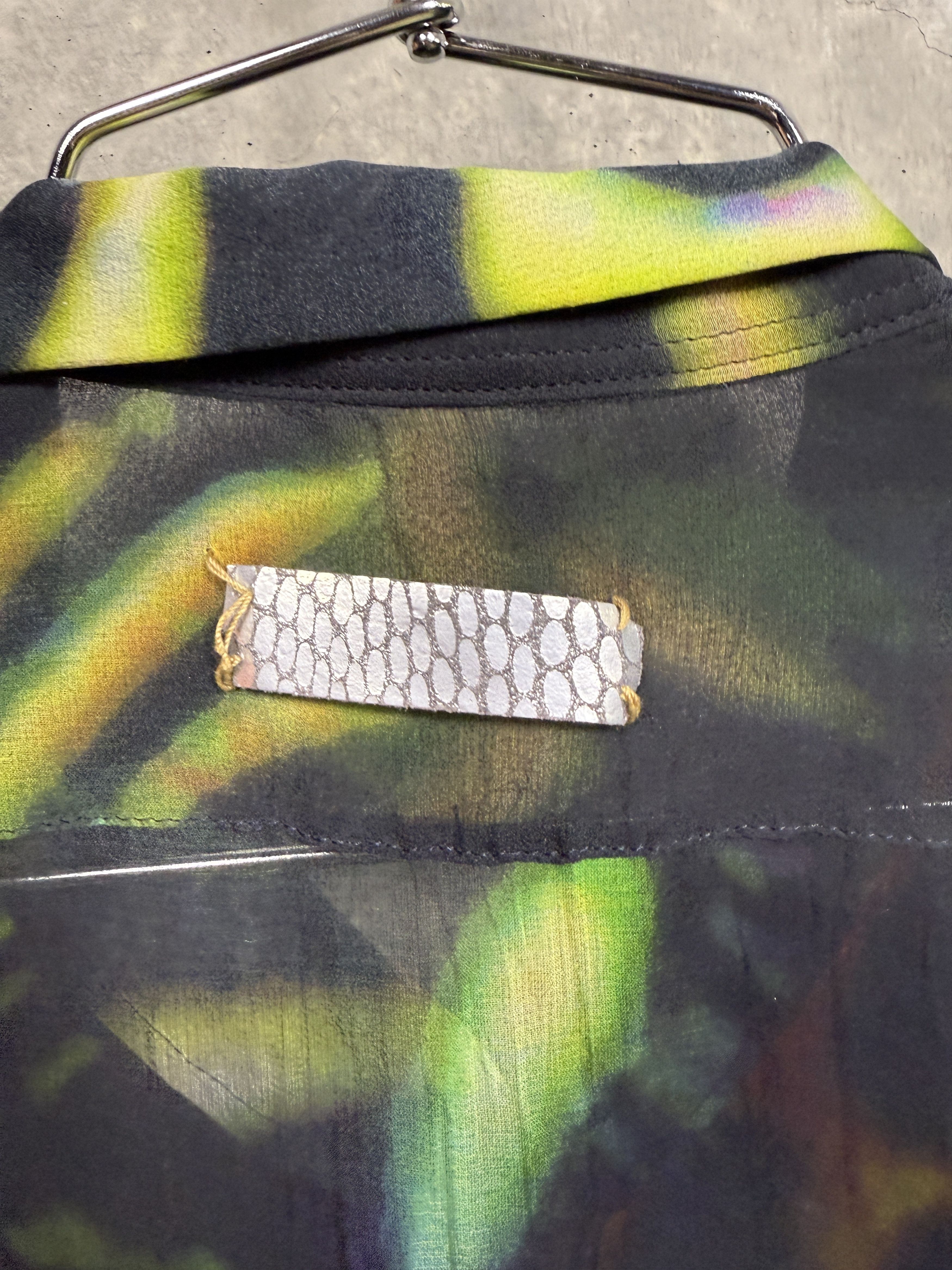 トップス if six was nine TXS4/W If Six Was Nine TXS-4/W Multicolor Silk Button Up Shirt