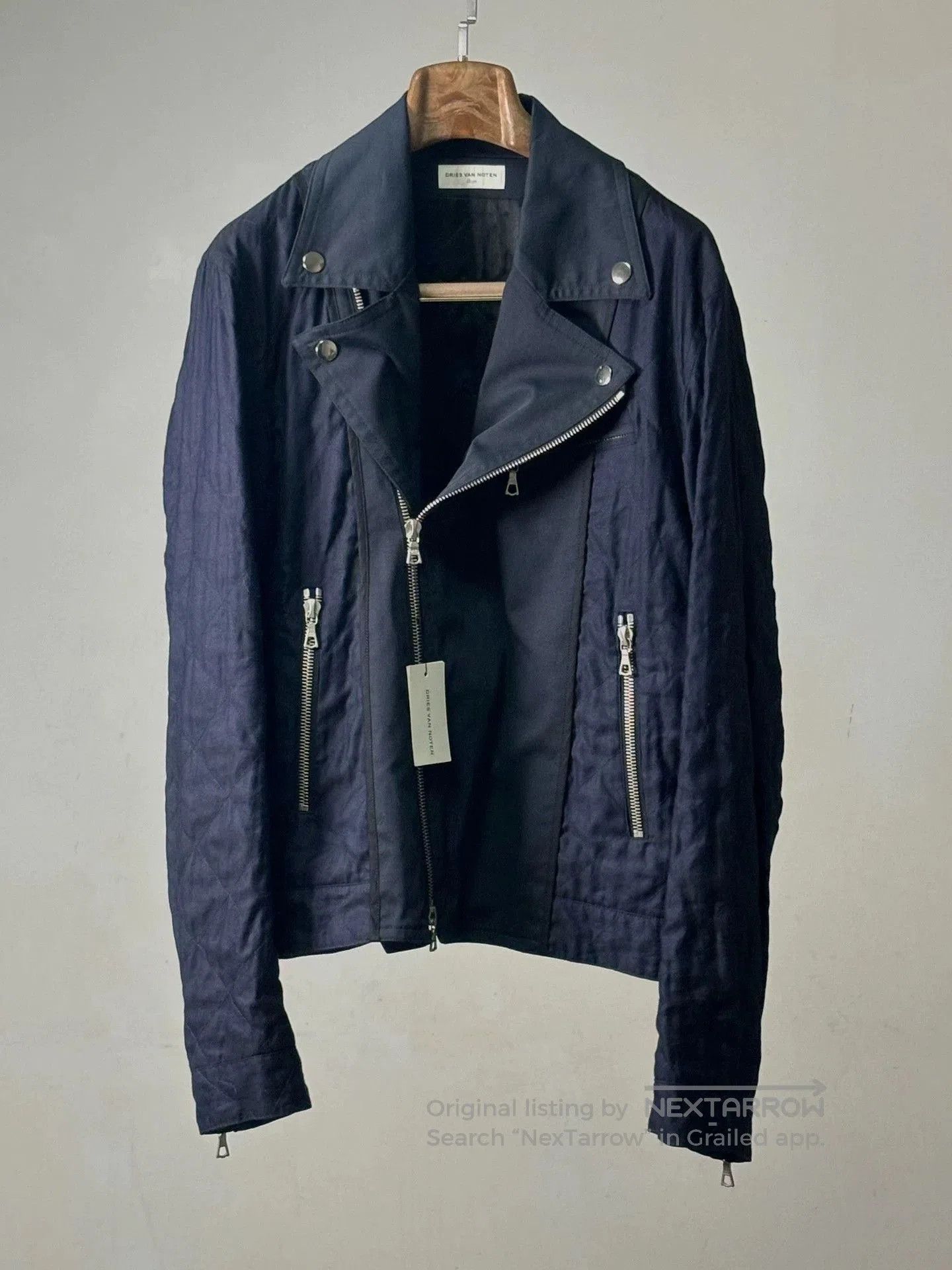 Dries Van Noten Black Jacket with Gold Embroidered Back Design. Size US L / EU 52-54 / 3 - 5 Thumbnail